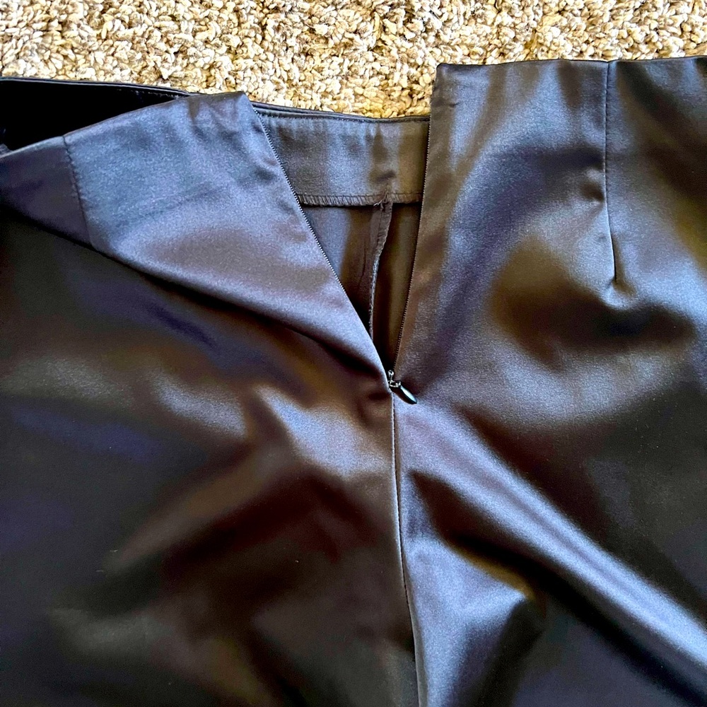 Vintage Anthropologie Black Satin! 😎